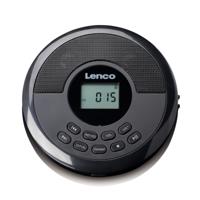 Lenco CD-340BK - Draagbare CD-/MP3-speler met Bluetooth en ingebouwde speakers - Zwart