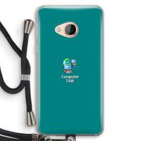 Win98: HTC U Play Transparant Hoesje met koord