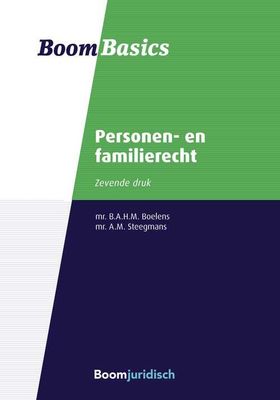 Boom Basics Personen- en familierecht - Bregje Boelens - eBook (9789054540403)