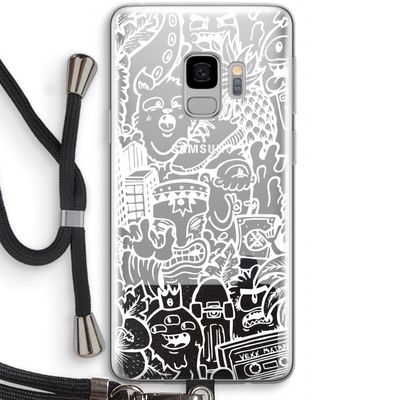 Vexx Mixtape #2: Samsung Galaxy S9 Transparant Hoesje met koord