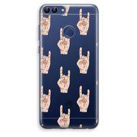 Rock: Huawei P Smart (2018) Transparant Hoesje
