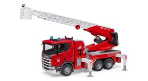 Bruder Scania 560R  Brandweerauto met waterpomp