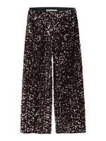 Name it winter broek meisjes - bruin - wide, straight fit - NkfRunica