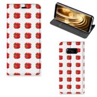 Samsung Galaxy S8 | Flip Style Cover | Paprika Red