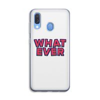 Whatever: Samsung Galaxy A40 Transparant Hoesje