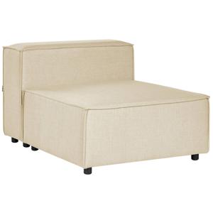 Beliani APRICA - Module Element-Beige-Linnen