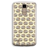 Slapende poes: LG K10 (2016) Transparant Hoesje