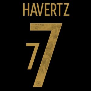 Havertz 7 (Officiële Duitsland Away Bedrukking 2022-2023)