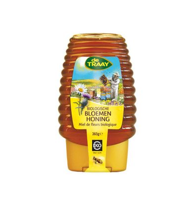 Bloemenhoning knijpfles bio