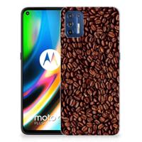 Motorola Moto G9 Plus | Siliconen Case | Koffiebonen Motorola Moto G9 Plus | Siliconen Case | Koffiebonen