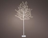 MicroLED boom d30h150 cm wit/wwt kerst - Lumineo