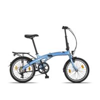 Pacto Three Vouwfiets Licht Blauw