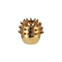 Daan Kromhout Vaas spike goudkleurig 12 cm | 6 stuks