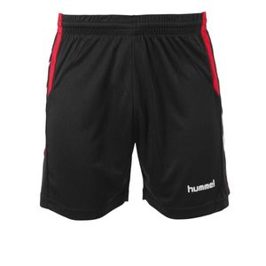 Hummel 120002 Aarhus Shorts - Black-Red - XL