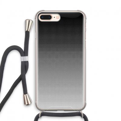 Musketon Halftone: iPhone 7 PLUS Transparant Hoesje met koord