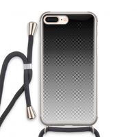 Musketon Halftone: iPhone 7 PLUS Transparant Hoesje met koord