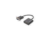 Digitus DA-70473 video kabel adapter 0,15 m Zwart - thumbnail