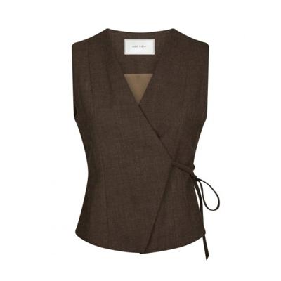 Neo noir - Bruin | Dames | Gilet | Bruin | 44 | regular | Kamst mode