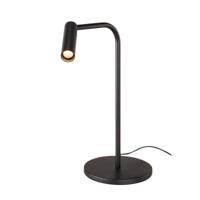 SLV Tafel leeslamp Karpo zwart 1001461 - thumbnail