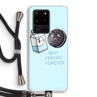 Best Friend Forever: Samsung Galaxy S20 Ultra Transparant Hoesje met koord