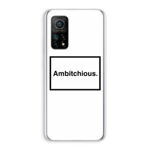 Ambitchious: Xiaomi Mi 10T 5G Transparant Hoesje