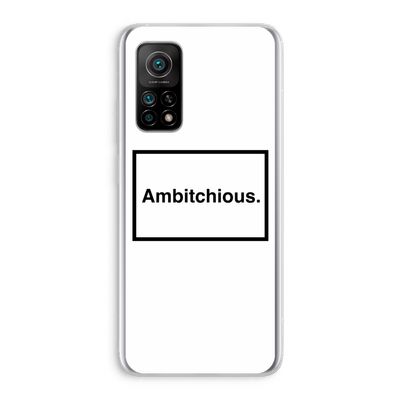 Ambitchious: Xiaomi Mi 10T 5G Transparant Hoesje