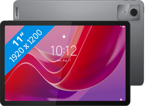 Lenovo Tab M11 128 GB 27,8 cm (10.9") Mediatek 4 GB Wi-Fi 5 (802.11ac) Android 13 Grijs