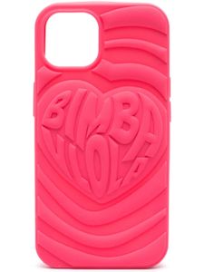 Bimba y Lola coque d'iPhone 13 à logo embossé - Rose