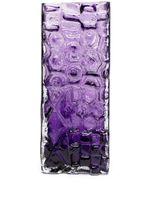 POLSPOTTEN vase Relief en verre (53 cm x 15 cm) - Violet - thumbnail