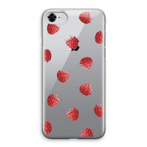 Framboosjes: iPhone 8 Transparant Hoesje