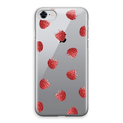 Framboosjes: iPhone 8 Transparant Hoesje