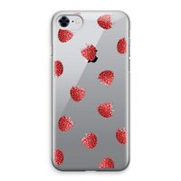 Framboosjes: iPhone 8 Transparant Hoesje Framboosjes: iPhone 8 Transparant Hoesje