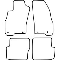 Automatten passend voor Fiat Punto Evo (5 deurs) 2014- TMFI535