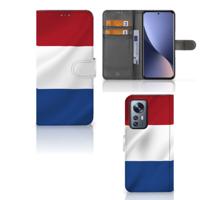 Xiaomi 12 Pro | Bookstyle Case | Nederlandse Vlag