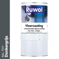 Ruwol 2K Epoxy Vloercoating RAL 7011 1 kg