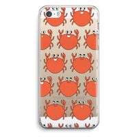 Krab: iPhone 5 / 5S / SE Transparant Hoesje