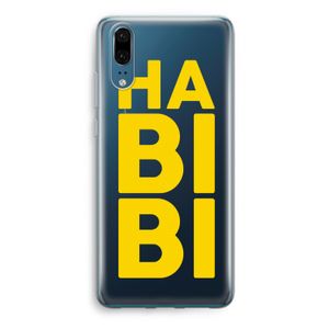 Habibi Majorelle : Huawei P20 Transparant Hoesje