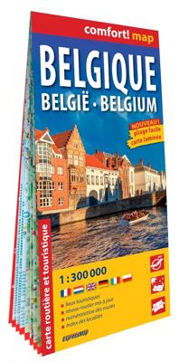 Wegenkaart - landkaart België | ExpressMap