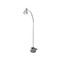 Vloerlamp - staand - grijs - 140 cm - leeslamp / sfeerverlichting