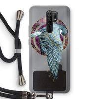 Golden Falcon: Xiaomi Redmi 9 Transparant Hoesje met koord Golden Falcon: Xiaomi Redmi 9 Transparant Hoesje met koord