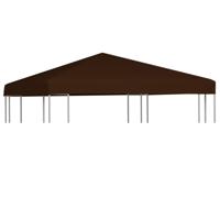 Prieeldak 310 g/m² 3x3 m bruin