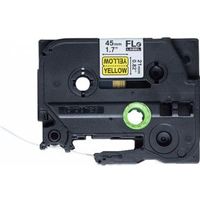 Brother FLE6511 21MMX45MM BLACK ON YELLOW F labelprinter-tape