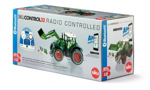 Siku Control op afstand bestuurbare Fendt 933 Vario tractor met voorlader en Bluetooth afstandsbediening