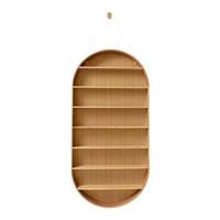 ferm LIVING Oval Dorm Wandrek - Oiled Oak