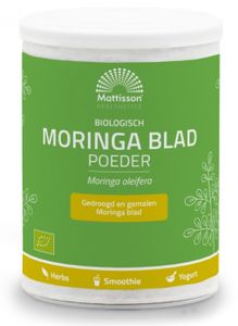 Mattisson HealthStyle Biologische Moringa Blad Poeder