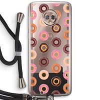 Donuts: Motorola Moto G6 Transparant Hoesje met koord