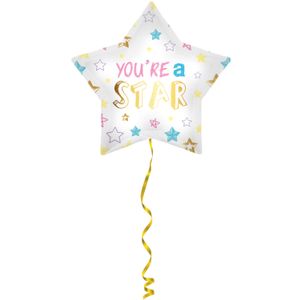 Folieballon You're A Star - 48cm