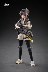 Pocket Art Action Action Figure 1/12 PA006 Reizei Hiyo the Security 15 cm