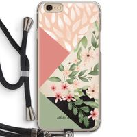 Sweet heaven geometrics: iPhone 6 / 6S Transparant Hoesje met koord