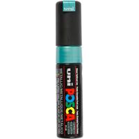 Uni-Posca Posca marker, afm pc-8k, lijndikte 8 mm, breed, groen metallic, 1 stuk